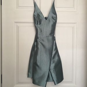 NWOT Topshop Satin Party Dress Size 2
